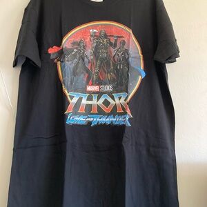 Marvel Black Thor Love and Thunder T-Shirt